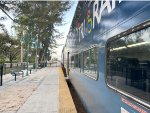 View of Tri-Rail Train # P664 at Opa-locka Station-looking south 